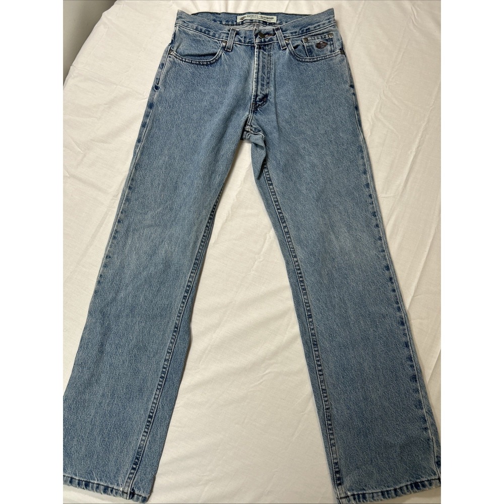 Vintage Harley Davidson Jeans Women's Size 29 Blue Denim